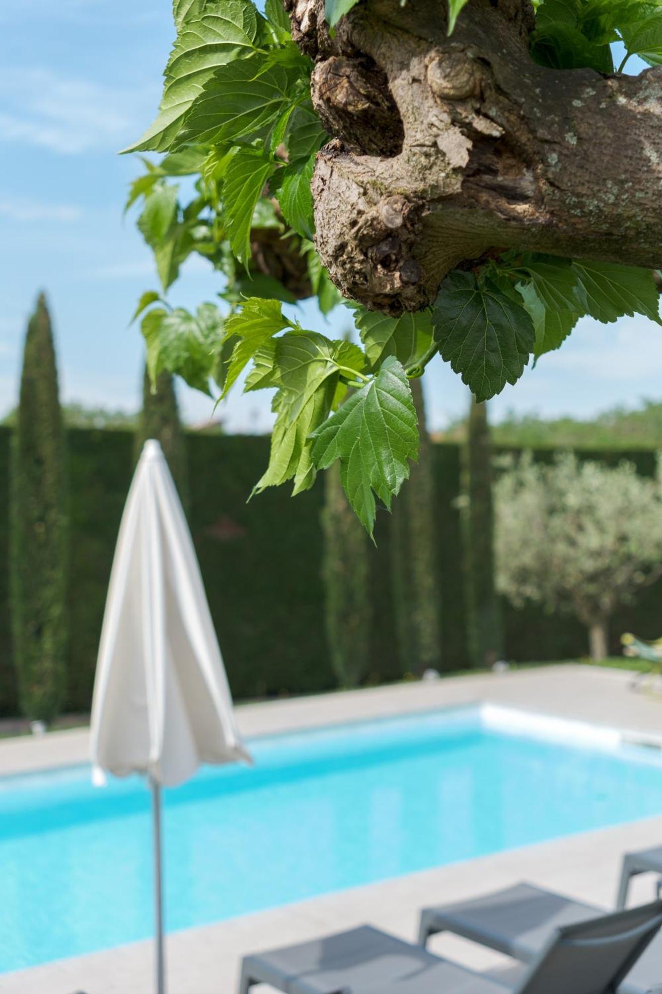 Villa Carini With 3000 Mq Garden & Heated Pool Castelnuovo del Garda Exterior foto